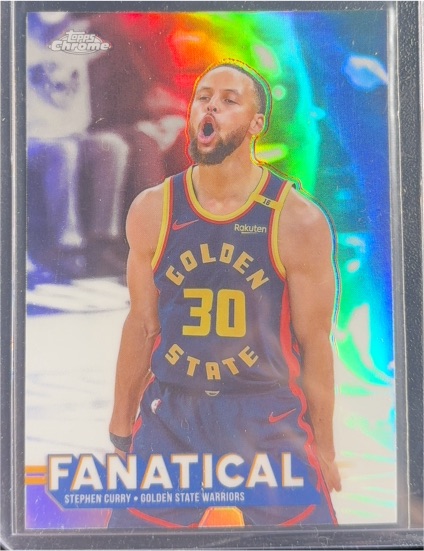 2025-26 Topps Chrome #FAN-14 Stephen Curry — front