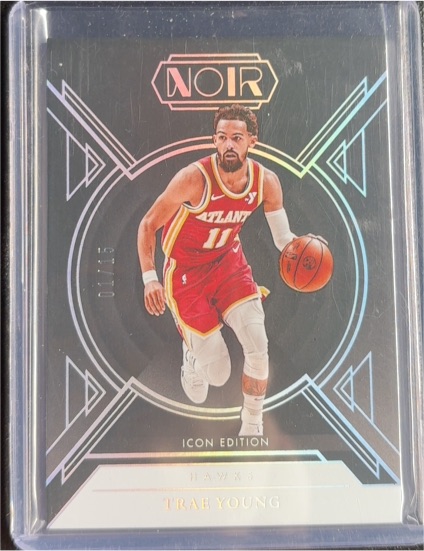 2024-25 Panini Noir #82 Trae Young — front