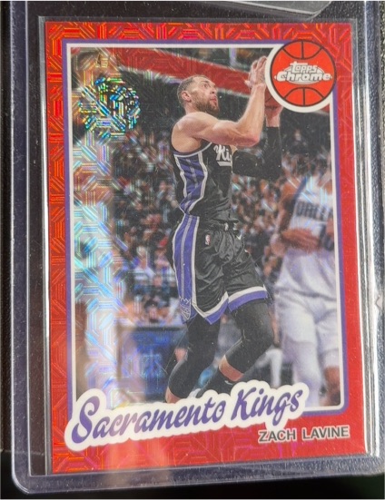 2025-26 Topps Chrome 1980-81 #TC-ZL Zach Lavine — front