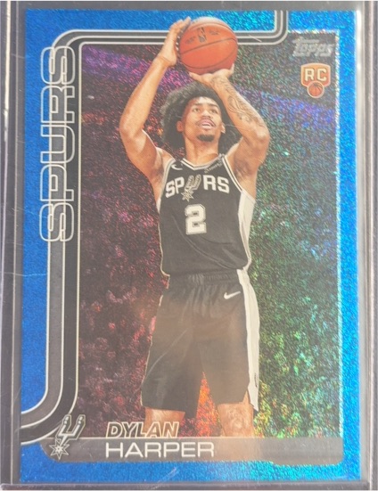 2025-26 Topps Holiday #H162 Dylan Harper — front