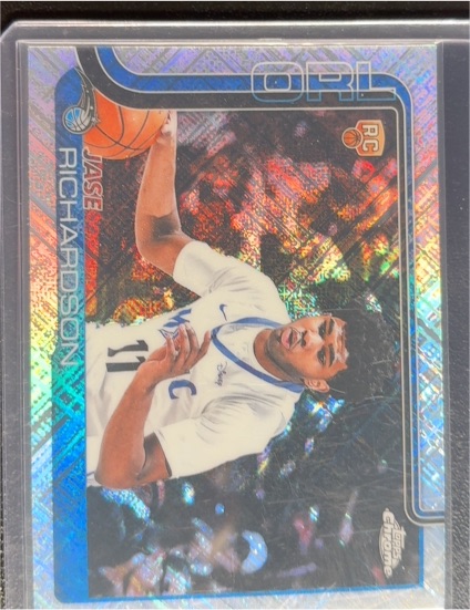 2025-26 Topps Chrome #275 Jase Richardson — front