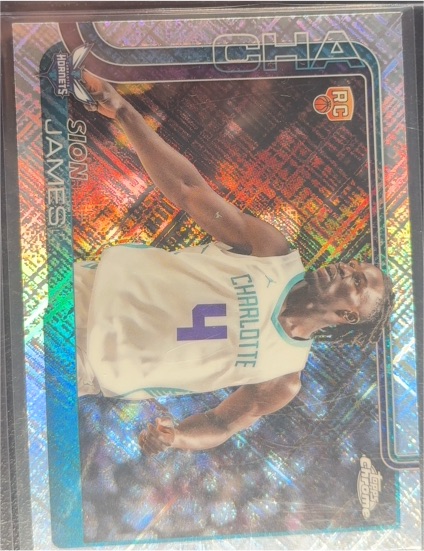 2025-26 Topps Chrome #283 Sion James — front