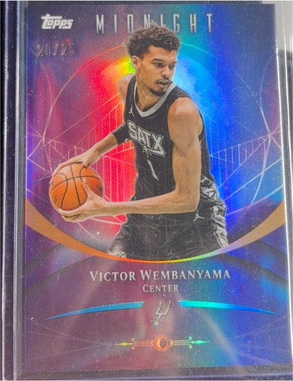 2025-26 Topps Midnight #41 Victor Wembanyama — front