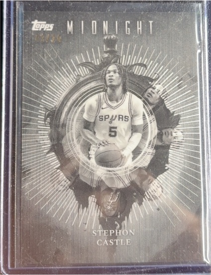 2025-26 Topps Midnight #42 Stephon Castle — front