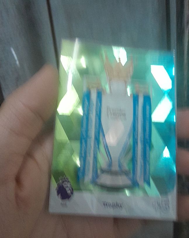 2025 Panini Premier League #1 Premier League Trophy — front