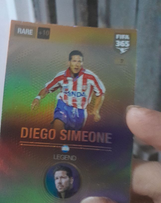 2016 Panini WCCF #365 Diego Simeone — front