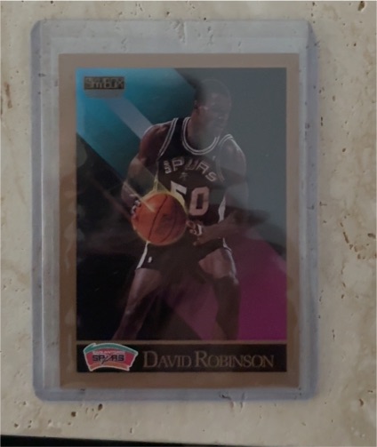 1990-91 Skybox #260 David Robinson — front