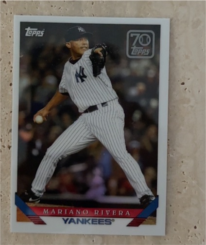 2021 Topps Series 1 70 Years of Topps #70YT-43 Mariano Rivera New York Yankees — front