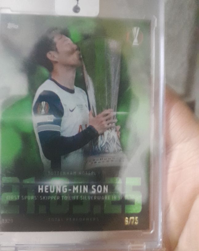 2024 Topps Now UEFA Europa League #038 Heung-Min Son — front