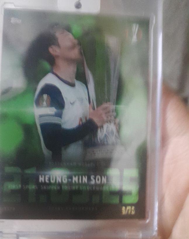 2024 Topps Now UEFA Europa League #38 Heung-Min Son — front