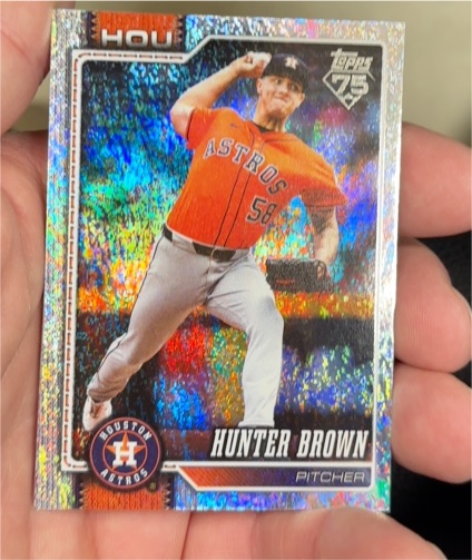 2026 Topps Series 1 #264 Hunter Brown — front