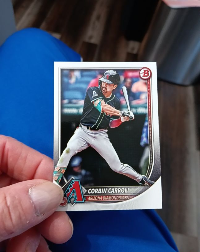 2025 Bowman #96 Corbin Carroll — front