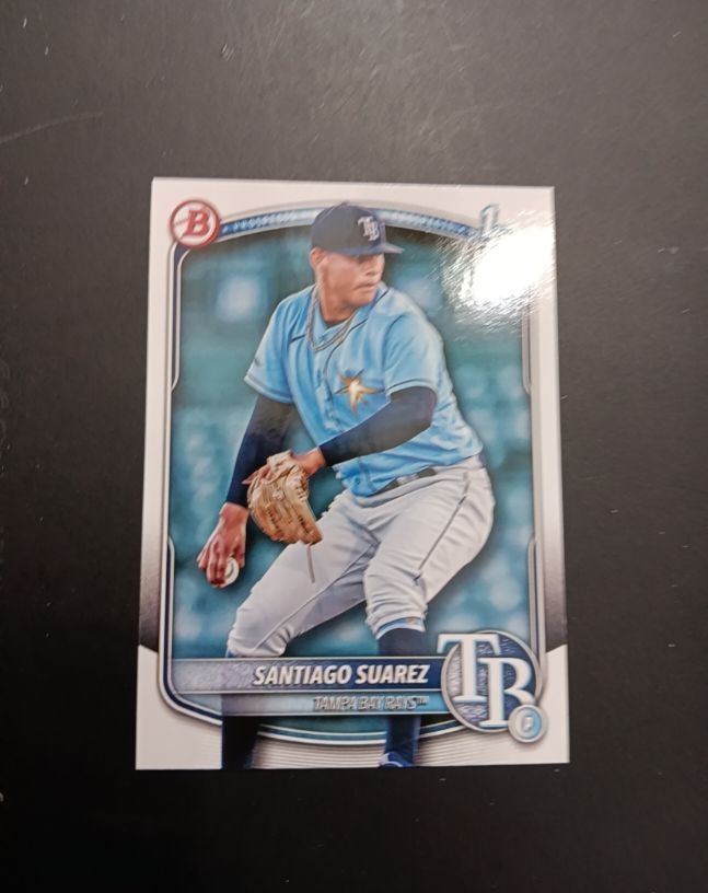 2025 Bowman #BP-142 Santiago Suarez — front