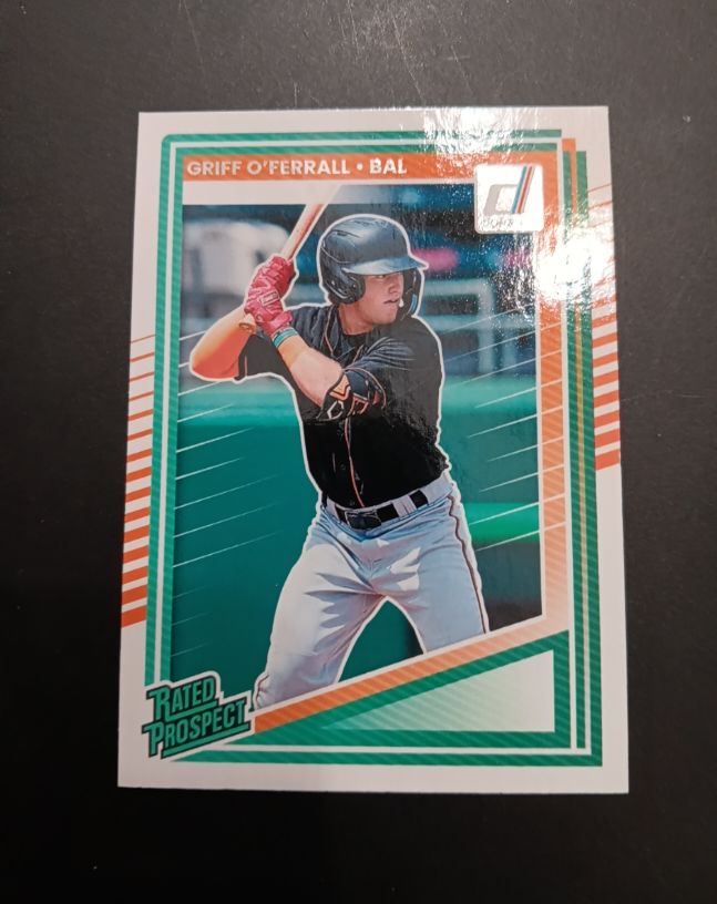 2025 Donruss Rated Prospect #177 Griff O'Ferrall — front
