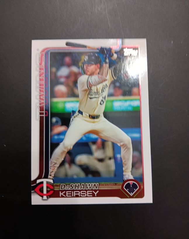 2025 Topps Series 2 #605 DaShawn Keirsey Jr. — front