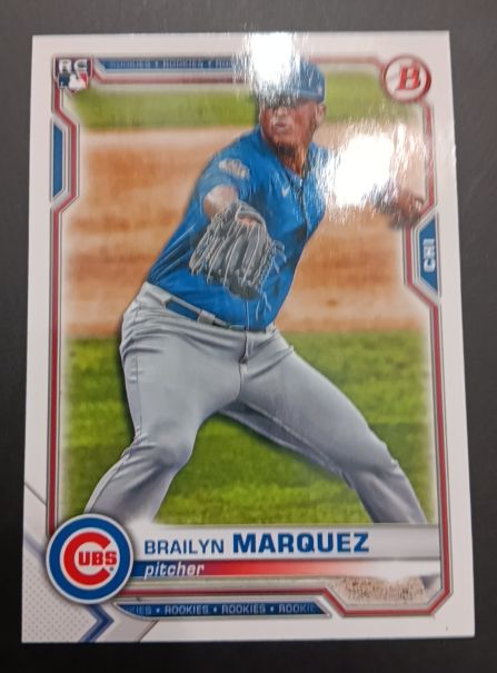2021 Bowman #43 Brailyn Marquez — front