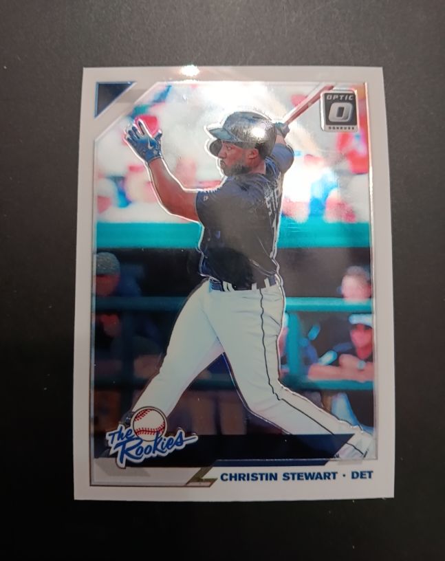 2019 Donruss Optic The Rookies #TR-4 Christin Stewart — front