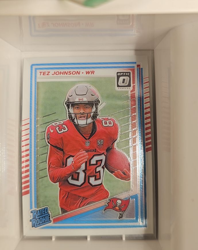 2025 Donruss Optic #231 Tez Johnson — front