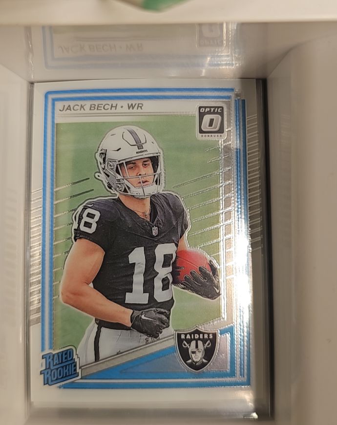 2025 Donruss Optic #211 Jack Bech Rated Rookie — front