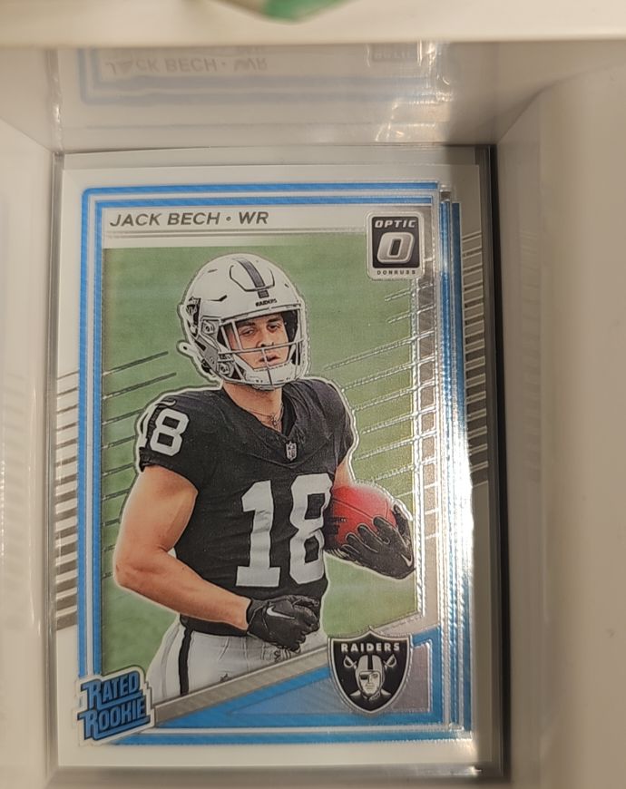 2025 Donruss Optic #211 Jack Bech Rated Rookie — front