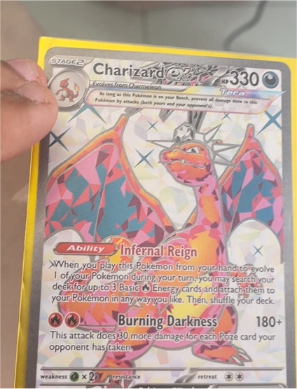 2023 Pokémon TCG Charizard ex #056 Scarlet & Violet Promo — front