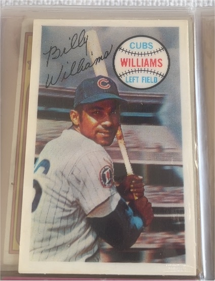 1970 Kellogg's 3-D Super Stars #37 Billy Williams — front