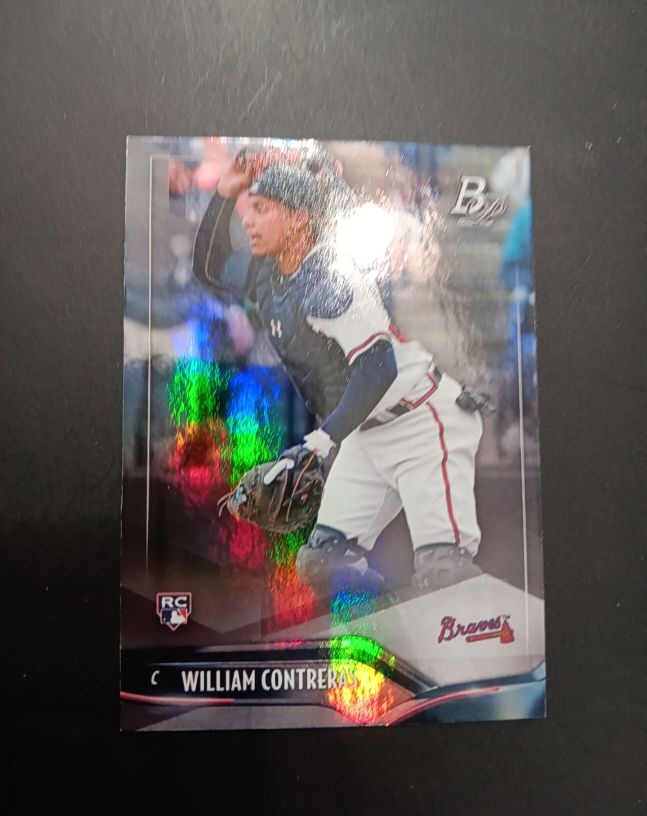 2021 Bowman Platinum #36 William Contreras — front