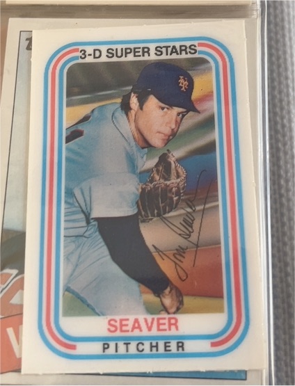 1976 Kellogg's 3-D Super Stars #32 Tom Seaver — front
