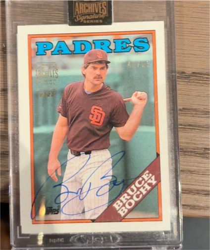 1988 Topps #31 Bruce Bochy — front