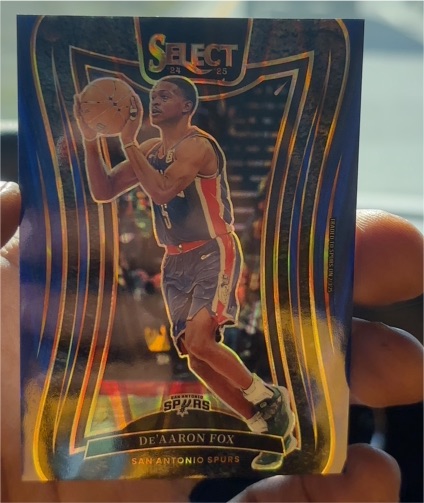 2024-25 Panini Select #336 De'Aaron Fox — front
