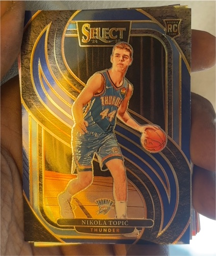2024-25 Panini Select Premier Level #171 Nikola Topic — front