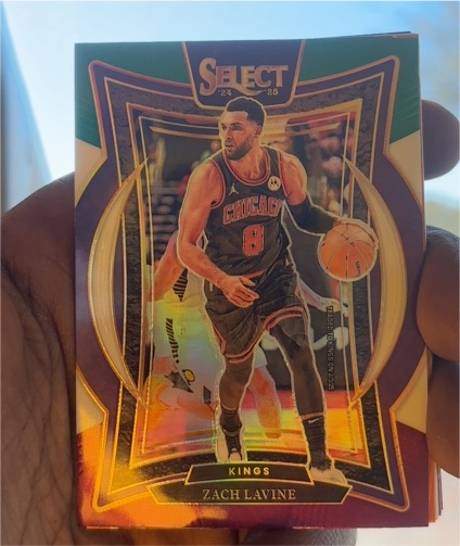 2024-25 Panini Select #10 Zach LaVine — front