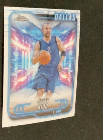 2024-25 Topps Chrome #129 Jason Kidd Dallas Mavericks — front