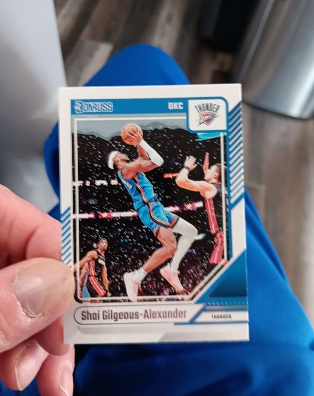 2024-25 Panini Donruss #123 Shai Gilgeous-Alexander — front