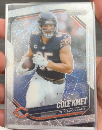 2025 Panini Prizm #112 Cole Kmet — front
