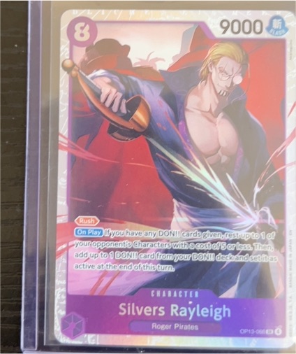Silvers Rayleigh OP13-066 Carrying On His Will — front