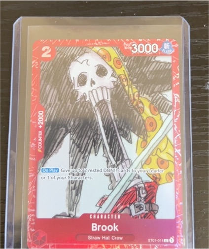 2023 One Piece Premium Card Collection #ST01-011 Brook — front