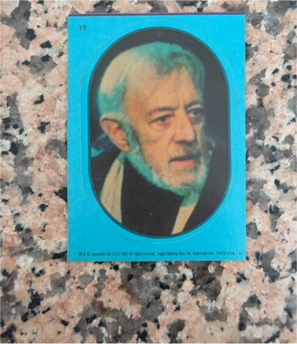 1983 Topps Return of the Jedi #19 Obi-Wan Kenobi — front