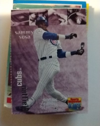 1999 Skybox Thunder #266 Sammy Sosa — front