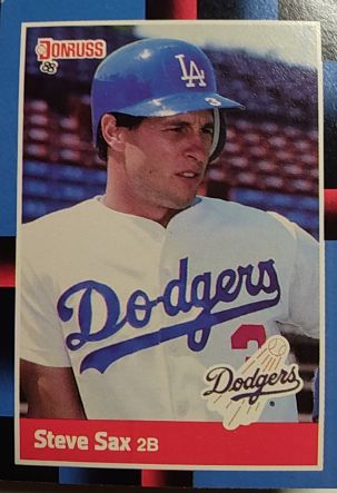 1988 Donruss #176 Steve Sax — front
