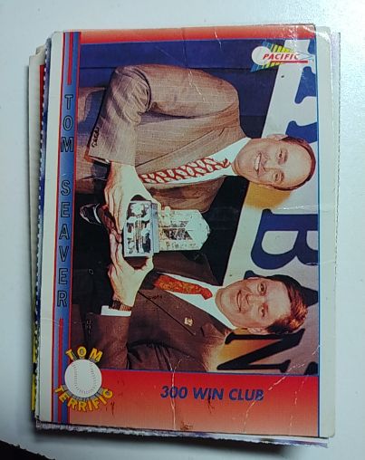 1992 Pacific Tom Terrific #85 Tom Seaver 300 Win Club — front