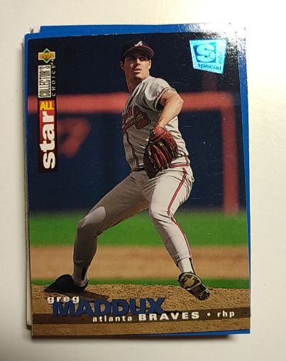 1995 Upper Deck Collector's Choice SE #60 Greg Maddux — front
