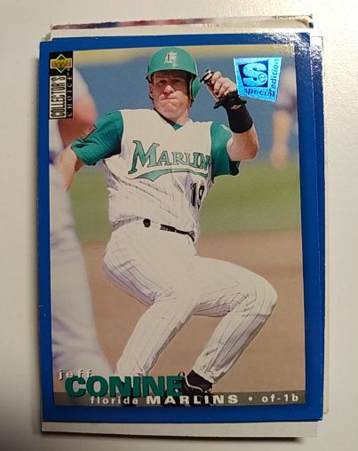 1995 Upper Deck Collector's Choice SE #134 Jeff Conine — front