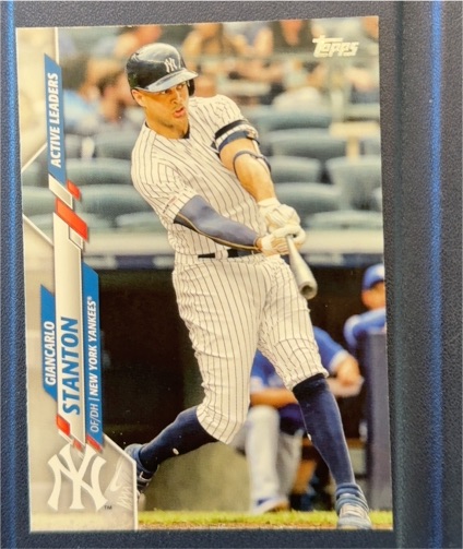 2020 Topps Update #U-288 Giancarlo Stanton — front