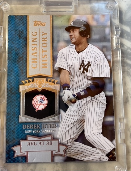 2013 Topps Chasing History #CH-37 Derek Jeter — front