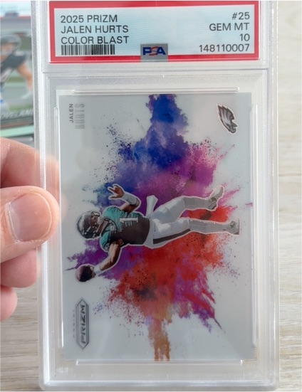 2025 Panini Prizm #25 Jalen Hurts — front