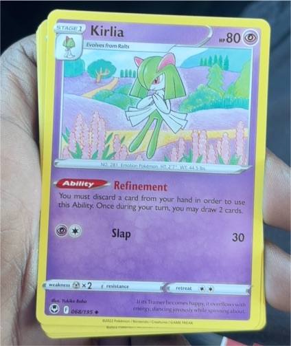 2022 Pokemon #068 Kirlia — front