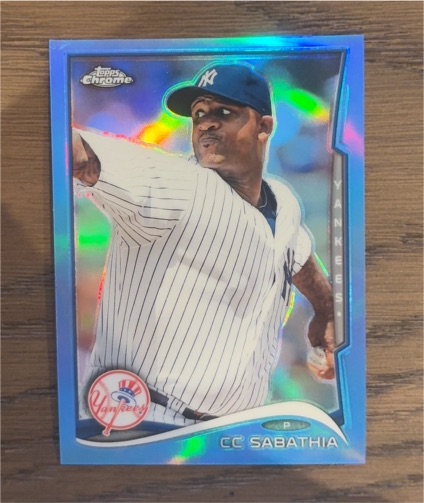 2014 Topps Chrome #32 CC Sabathia — front