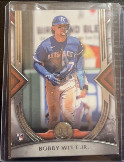 2022 Topps Museum Collection #7 Bobby Witt Jr. — front