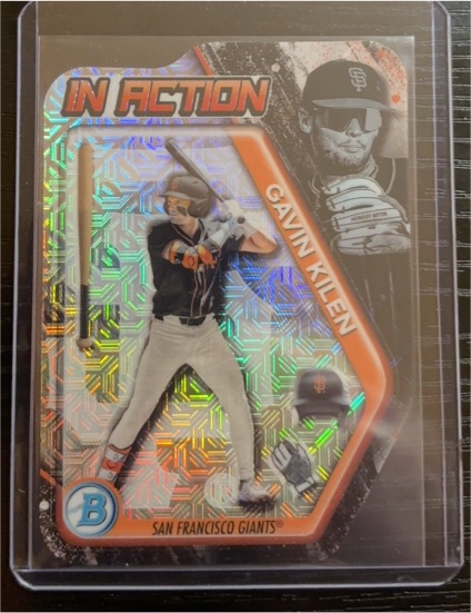 2025 Bowman Draft Chrome #BIA-13 Gavin Kilen — front